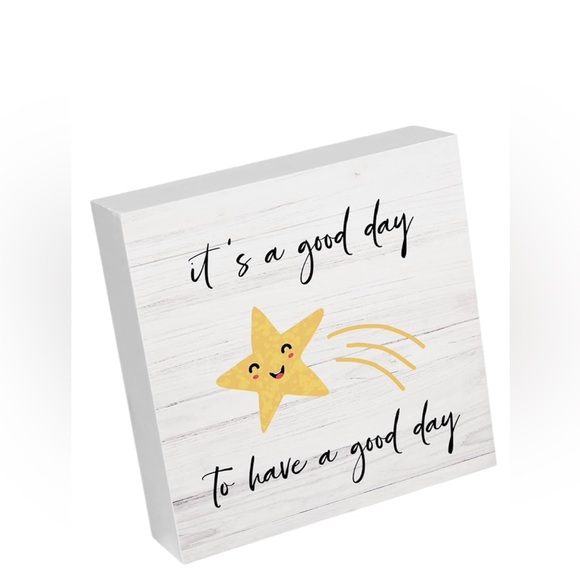 NWT It’s a Good Day to have a Good Day Wooden Home Decor Sign - Picture 4 of 8